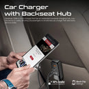 PROMATE 120W RapidCharge™ Car Charger with Multi-Port Backseat Charging Hub - GEARHUB-120W_Promate