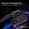 PROMATE 120W RapidCharge™ Car Charger with Multi-Port Backseat Charging Hub - GEARHUB-120W_Promate