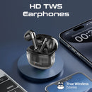 PROMATE High Definition Transparent TWS Earbuds with IntelliTouch - TRANSPODS