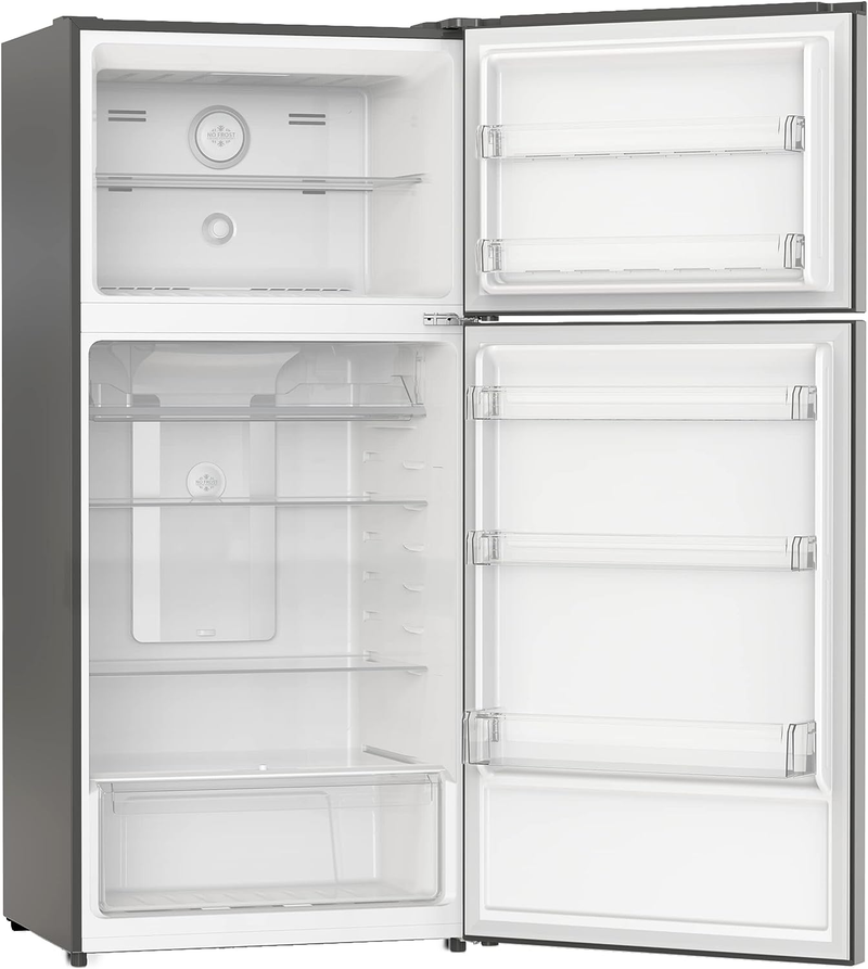 SHARP 540L/420L Top Mount Refrigerator 2 Door Inox No Frost - SJ-HM540-HS