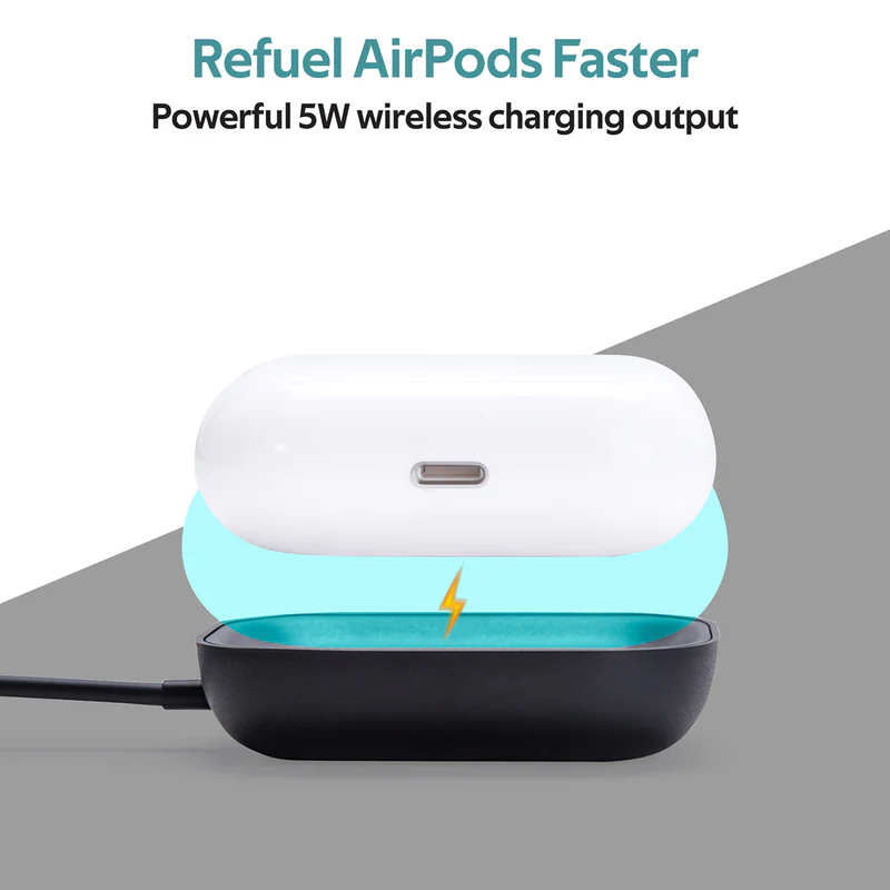 PROMATE Wireless Charger for Apple AirPods - AURAPOD-1