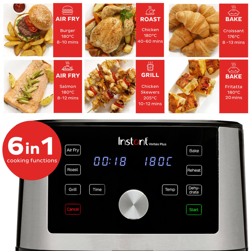 Instant® VORTEX  Plus 6-in-1 Air Fryer 5.7L - New Arrival