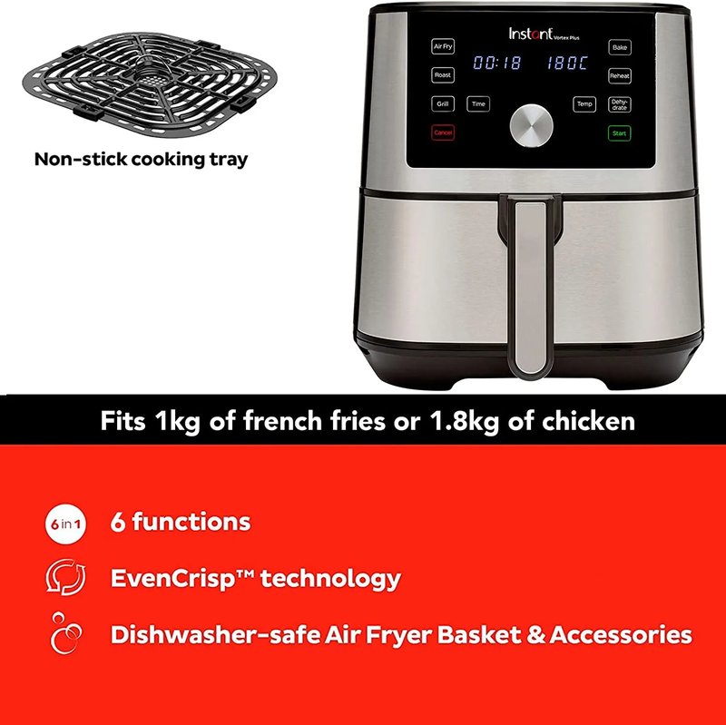 Instant® VORTEX  Plus 6-in-1 Air Fryer 5.7L - New Arrival