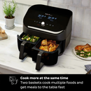 Instant® VORTEX Plus Dual Drawer 8-in-1 Air Fryer with ClearCook 8.5L - New Arrival