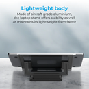 PROMATE Multi-Level Adjustable Laptop Stand - DeskMate-5 - New Arrival