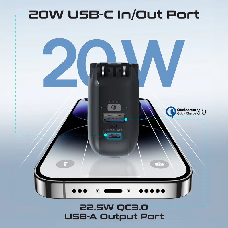 PROMATE 10000mAH PowerBank 20W PD - POWERPACK-10C - New Arrival