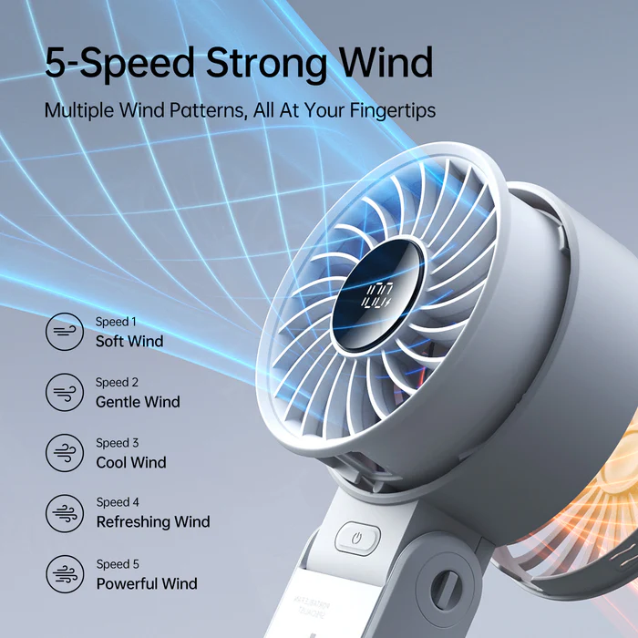 JisuLife Handheld Fan Life7-BK