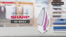 SHARP 2000W SmartGlide Steam Iron [Lemon Yellow] - EI-SH21-Y3