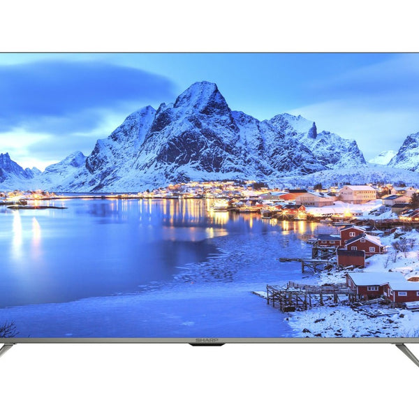 SHARP 50’’ 4K HDR SMART LED TV Android 10.0 with Dolby Vision and Dolby  Atmos - 4T-C50DL6NX